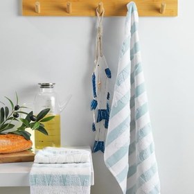 Resim Schafer Home Alessa 2 li Kurulama Bezi 40x60 Cm-Turkuaz 