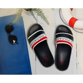 Resim U.S. Polo Assn. Rahat Ve Hafif Suya Dayanıklı Sandalet Terlik Plaj Havuz Bahçe Deniz Yazlık Terlik 