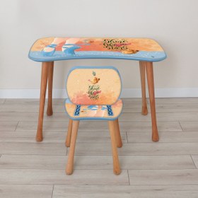 Resim Popcorn Kids Balerin Çalışma Masa Seti (5-9 Yaş) 