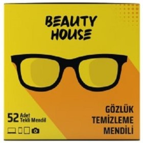 Resim Beauty House Gözlük Temizleme Mendili 52'li 