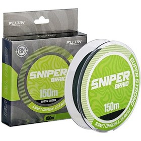 Resim Fujin Sniper 8x 150mt. Moss Green İp Misina 0.12 MM 