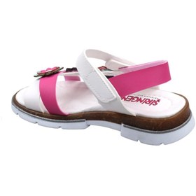 Resim Şirin Bebe Şirinbebe Orto Pedik Kız Çocuk Sandalet 