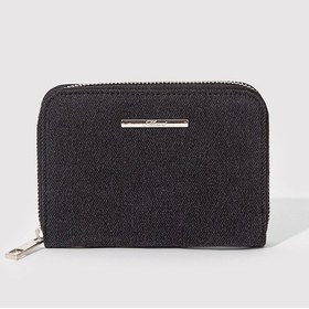 Resim Mavi - Antrasit Denim Cüzdan 1912206-88035 Gri 