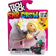 Resim Tech Deck SK8 Crew Figürlü Parmak Kaykayı 6 