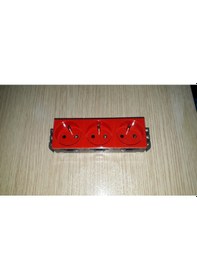 Resim 674429 Legrand Dlp Sistem Armada Serisi Fr Standardi Üçlü Priz 