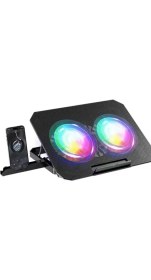 Resim Skygo Krm ZRN33 2 Fanlı Standlı Rgb Laptop Soğutucu Krm 