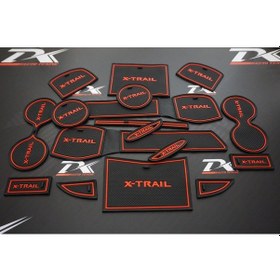 Resim Nissan 2013 - 2016 X-Trail Araç Içi Silikon Kaymaz Ped Kaplama Se (547216409) 