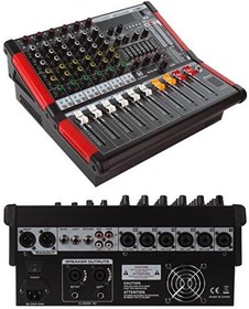 Resim Maxword RPS-6C-1000 Amfili Power 2x500W 2x99 DSP Efektli Mixer 