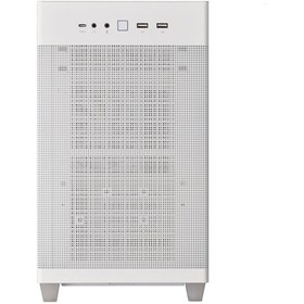 Resim Asus Prime AP201 1x120 MM Fanlı Micro Atx Bilgisayar Kasası Beyaz 