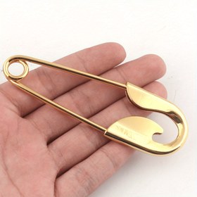 Resim 100mm altın Güvenlik Pimleri DIY Dikiş Aletleri Aksesuar Büyük metal Toka Pimleri Eşarp Battaniye Etekler Örme Kumaş El Sanatları için 