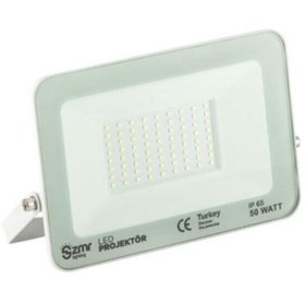 Resim Genel Markalar 50w Ip66 Led Projektör Wıp66 Led Beyaz Projektör 50w 