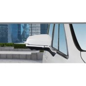 Resim Oasis Oasis Alphard 40 Serisi 23+ Için Gümüş Dikiz Aynası Dekor Çıkartmaları (Yurt Dışından) 