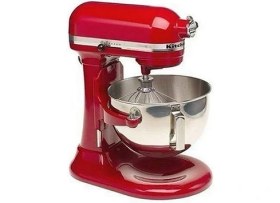 Resim KitchenAid Mutfakaid Deluxe Edition 6quart Bowl Lift Stand Mixer, Empire Red 