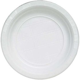 Resim Plastik Tabak 17 Cm 100'Lü 