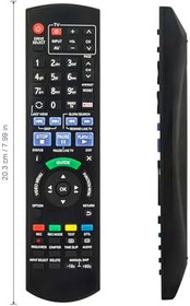 Resim VINABTY N2QAYB001046 Yedek Uzaktan Kumanda Panasonic Blu-ray Recorder DMR-BCT720 DMR-BCT721EG DMR-BCT750 DMR-BCT820 DMR-BCT850EG DMR-BCT950 DMR-BCT950EG DMR-BST750 DMR-BST750 ile Uyumlu 55EG 