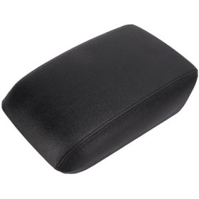 Resim Audi A4 B8 Pa 8k2,8k5 Arası Uyumlu - Kol Dayama Kapağı Deri Siyah - 8k0864207jtq8-wısco 