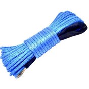 Resim Sentetik Vinç Halat, 7700lbs Vinch Hat Kablosu Halat Vinçler Towing Hook Stopper Kauçuk Atv Suv Utv 