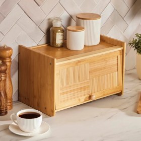 Resim Karaca Massimo Bambu Ekmek Kutusu 