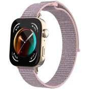 Resim Teknocep Huawei Watch Fit 3 Krd-03 Hasır Kordon-pink Sand 