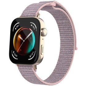 Resim Teknocep Huawei Watch Fit 3 Krd-03 Hasır Kordon-pink Sand 