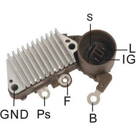 Resim 12v Alternatör Konjektör Yuvarlak Soket 3 Fiş s-ıg-l Toyota Uyumlu N11.234 