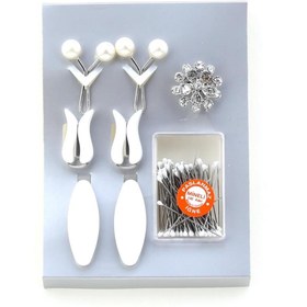 Resim Tradinyom 8'Li Set Pin Eşarp ve Şal İğnesi Eşarp Klipsi Şal Klipsi 