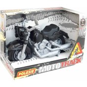 Resim Polesie Yarış Motosikleti Cross Siyah No:7 