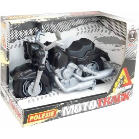 Resim Polesie Yarış Motosikleti Cross Siyah No:7 