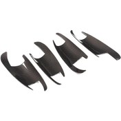 Resim Dashanshop W166 X166 X204 Kapı Karbon Fiber Desenli Krom Kaplama Dayanıklı Oto Aksesuar 