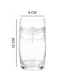 Resim Coronam Model Desenli Zarif Su & Meşrubat Bardağı 2 Li Set Beyaz 