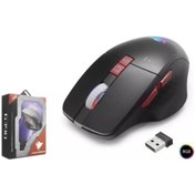 Resim Mouse Oyuncu Bluetooth 1600 Dpi Şarj Göstergeli Rbg Hadron G390 Diğer 