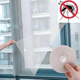 Resim Renklime Pencere Cam Sineklik-Beyaz ( 150 cm x 100 Cm)+5m Bant 