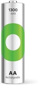 Resim GP Batteries ReCyko 1300 AA Kalem Ni-MH Şarjlı Pil, 1.2 Volt, 2'li Kart 