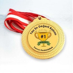 Resim Yılın En Değerli Babası Madalyonu 