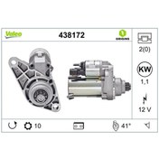 Resim Valeo 12V Marş Motoru 10 Diş 1 Kw Ters Audi/Seat/Skoda/Vw Benzinl N11.190 