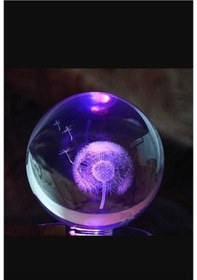 Resim Star Global Dekoratif Karahindiba Işıklı Renk Değiştiren Dekoratif Cam Küre 