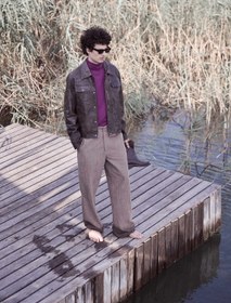 Resim Boğazlı Triko Kazak Basic Uzun Kollu Viskon Karışımlı 