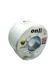 Resim Onli Rg6U6 Beyaz Anten Kablosu 100 Metre 80 Tel 