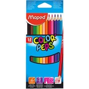 Resim Maped Kuru Boya Karton Kutu Tam Boy Üçgen 12 Renk 183212 