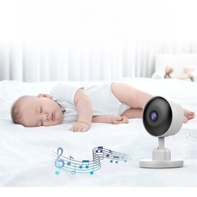 Resim Bebek İzleme Kamerası Wifi Gerekmez Ninni Çalma, Ağlama Algılama, Sıcaklık Takibi,çift Yönlü Ses 