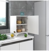 Resim Kenzlife mutfak dolabı mine 048*030*032 byz kapaklı ayaklı banyo evrak ofis kitaplık ayakkabılık kiler 