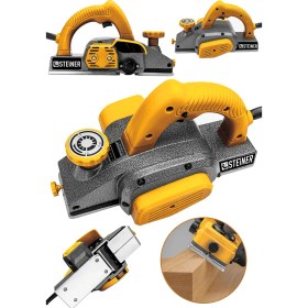 Resim PremiumPort Yüksek Performanslı 3400W Metal Şanzıman Çift Bıçaklı Planya Rende 