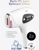 Resim Umie IPL98 1 Milyon Atım Buzlu 9 Kademe Quartz 3 Başlık Yüz Vücut IPL Lazer Epilasyon Cihazı Epilatör 