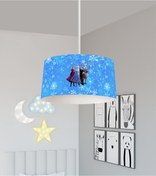 Resim BAMBAŞKA MODA BEBEK VE ÇOCUK ODASI Karlar Ülkesi Desenli Avize 