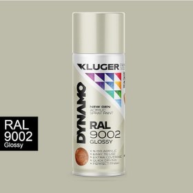 Resim Kluger Gri Beyaz Spey Boya Ral 9002 