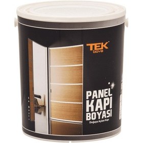 Resim Tek Boya Su Bazlı Panel Kapı Boyası Beyaz 2,5Lt 