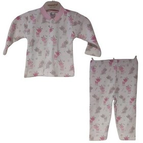 Resim Minitarz Geyik Baskılı Unısex Takım 2024 001 