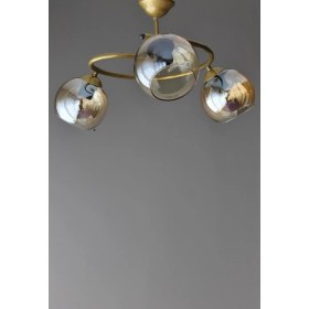 Resim Avizevi Aydınlatma Dönence 3 Lü Eskitme Aviz3 