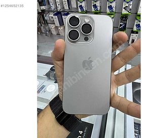 Resim Apple iPhone 16 Pro İkinci El YD | 128 GB | Natürel Titanyum 