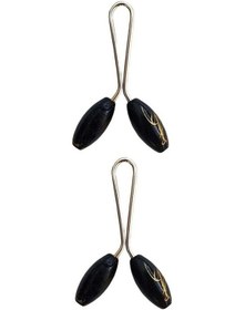 Resim 2 Adet Tesettür Eşarp Ve Şal Klipsi Siyah 